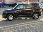 Jeep Renegade 2.0 MultiJet Limited ACC/4WD/Navi/Leer/Xenon, Auto's, Bestelauto's, 4 cilinders, Navigatiesysteem, 1505 kg, Zwart