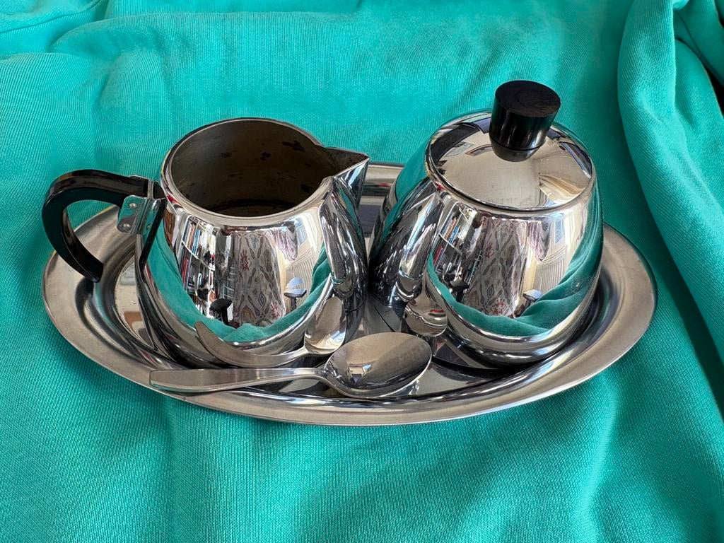 Daalderop retro melk en suiker setje, Ophalen of Verzenden, Overige materialen, Overige stijlen, Overige typen