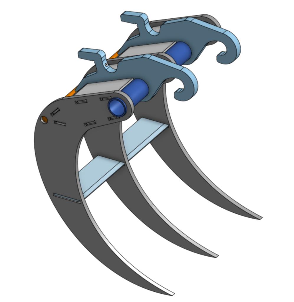 Professioneel las-bouwpakket Ripper CW00 voor minigraver, Ophalen of Verzenden, Nieuw