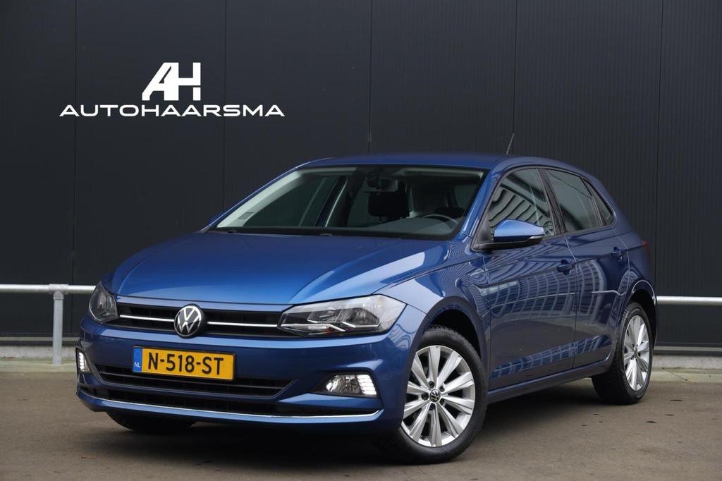 Volkswagen Polo 1.0 TSI 95pk Highline Navi Clima Trekhaak Ca, Auto's, Voorwielaandrijving, 1063 kg, Gebruikt, Euro 6