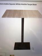 Ptmd plaza bistrotable square marmer, Ophalen, Nieuw, Rechthoekig, Overige materialen