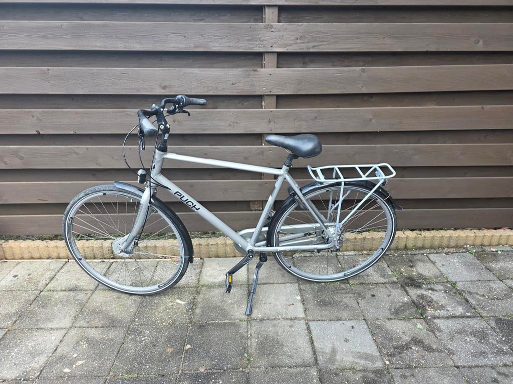 PUCH herenfiets 7 vers verlichting handremmen, Fietsen en Brommers, Fietsen | Heren | Herenfietsen, 53 tot 57 cm, Ophalen, Gebruikt