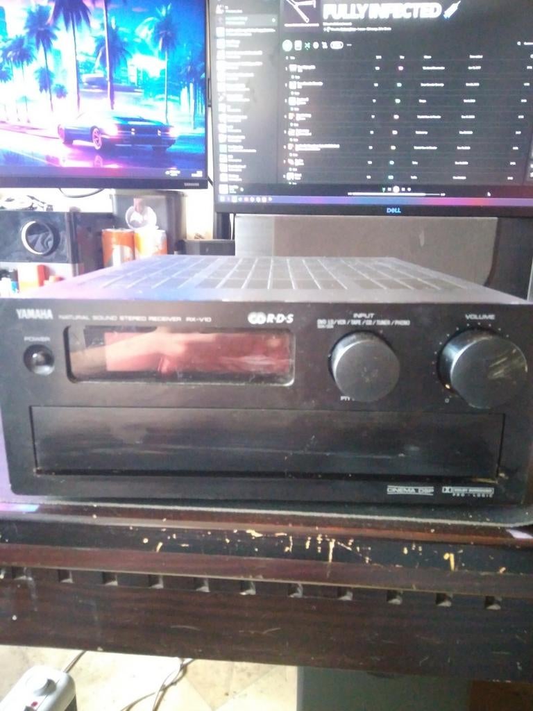 Yamaha versterker., Ophalen, Gebruikt, Yamaha, 120 watt of meer