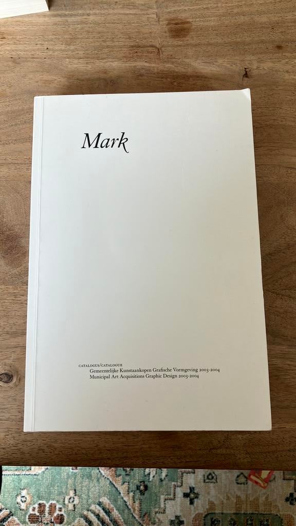 Mark catalogus gemeentelijke kunstaankopen, Ophalen of Verzenden, Zo goed als nieuw, Overige onderwerpen