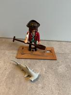 Playmobil 70598 piraat, hamerhaai, vlot, Ophalen of Verzenden, Zo goed als nieuw