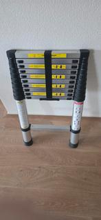 Inschuifbare telecopische ladder - Zo goed als nieuw, Ophalen