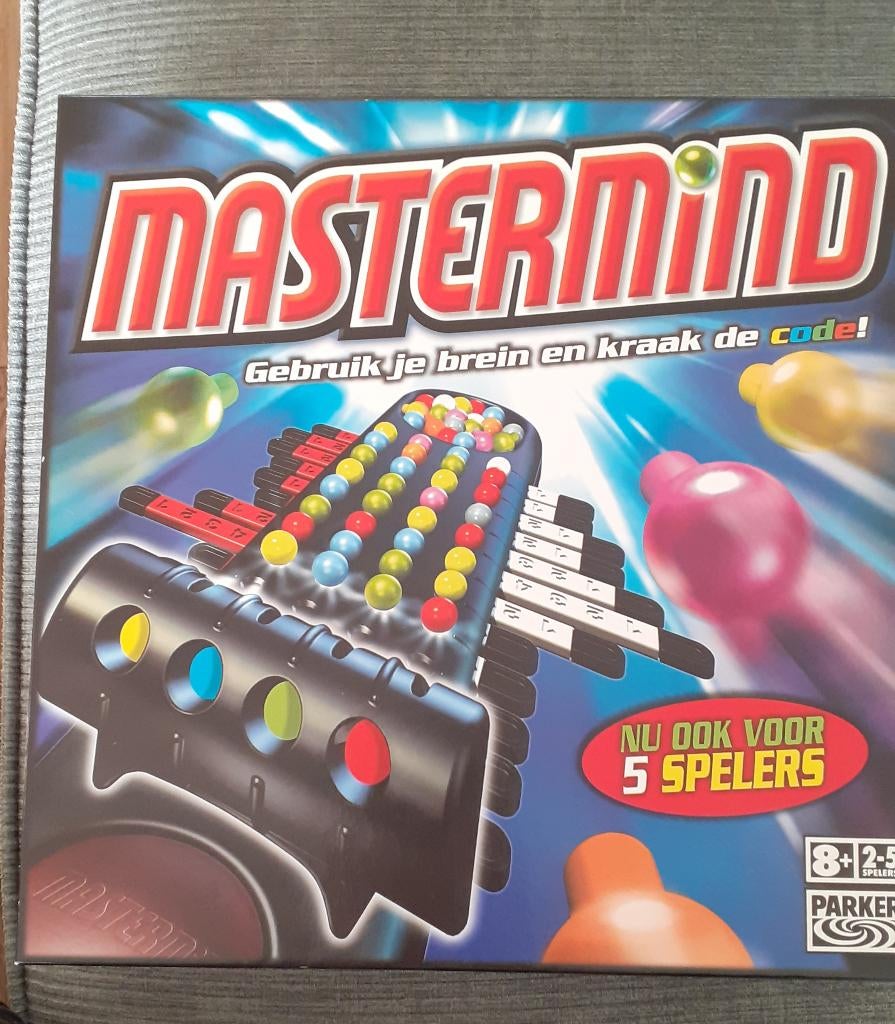 Mastermind, Vijf spelers of meer, Ophalen of Verzenden, Zo goed als nieuw, Parker
