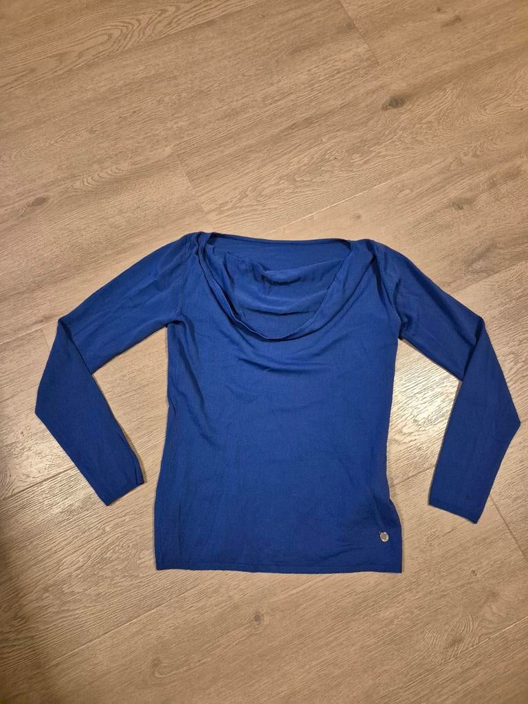 Top maat S, Kleding | Dames, Blauw, Ophalen of Verzenden, Zo goed als nieuw, Lange mouw