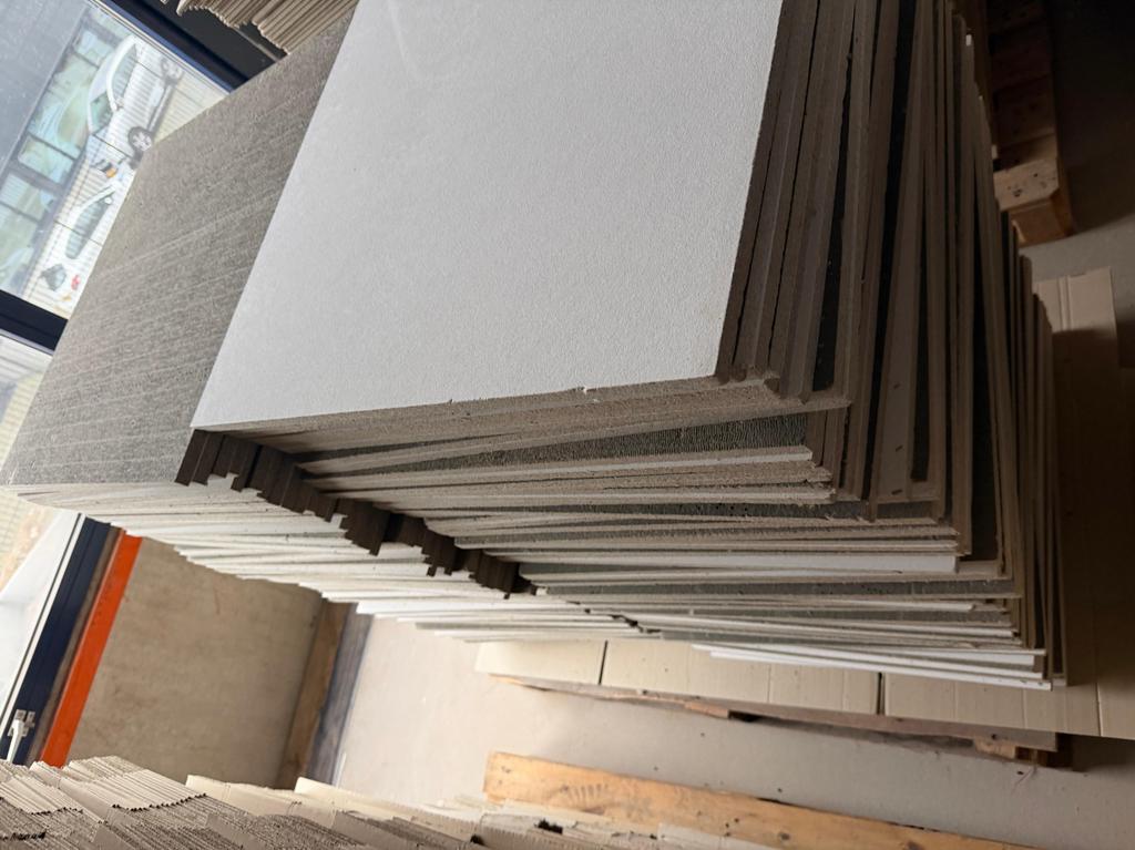 Plafondplaten 60x60 gebruikt, Ophalen, Gebruikt
