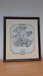 G. Swaenepoel - De dakdekker, Antiek en Kunst, Kunst | Etsen en Gravures, Ophalen of Verzenden