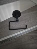 toiletrolhouder nieuw, Ophalen of Verzenden, Nieuw, Zwart, Overige typen