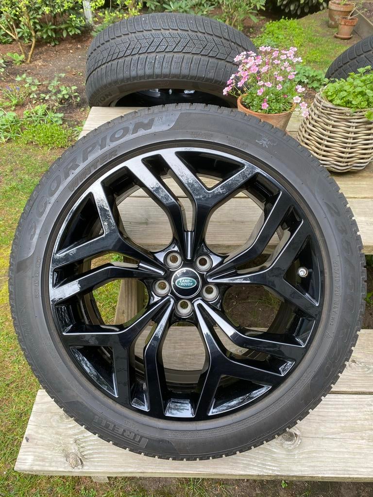 Winterbanden met velgen 235/50 R20 Range Rover Evoque, Ophalen, Gebruikt, Banden en Velgen, Winterbanden