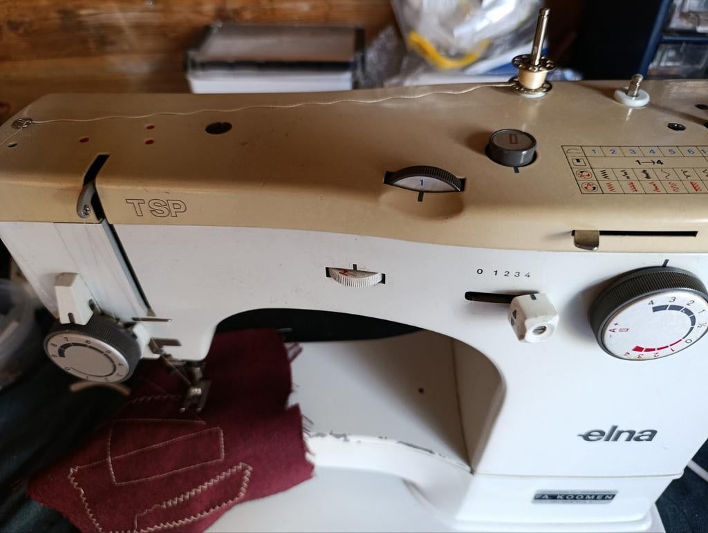 Elna Naaimachine, Hobby en Vrije tijd, Naaimachines en Toebehoren, Ophalen of Verzenden, Gebruikt, Naaimachine, Overige merken