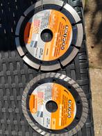 2 Diamantslijpschijven 125 doorsnede, Ophalen of Verzenden, Nieuw, Minder dan 700 watt, Haakse handslijpmachine