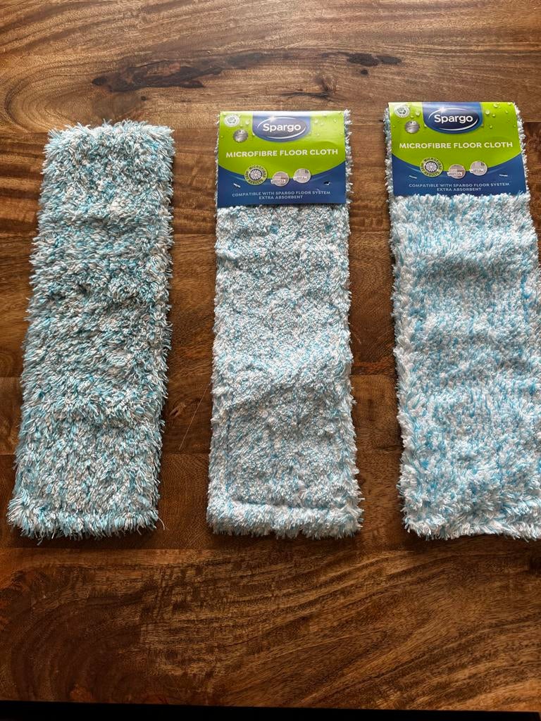 Nieuwe Spargo microvezel dweilen - extra absorberend, Huis en Inrichting, Ophalen of Verzenden, Mop of Dweil