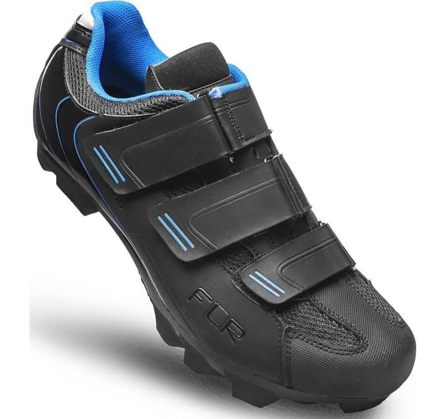 FLR spd Mountainbike/gravel schoenen zwart/blauw mt 42 nieuw, Ophalen, Schoenen, Nieuw, Overige maten