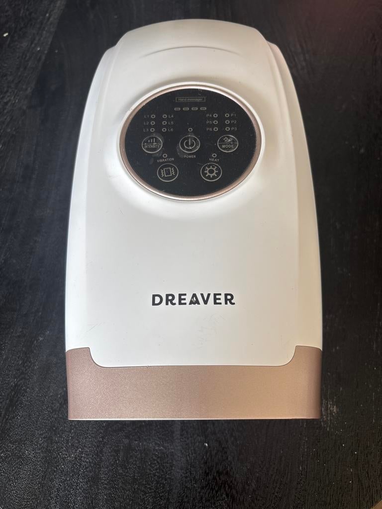 Dreaver Handmassage Apparaat met Warmte en Vibratie, Sport en Fitness, Massageproducten, Ophalen of Verzenden, Gebruikt, Apparaat