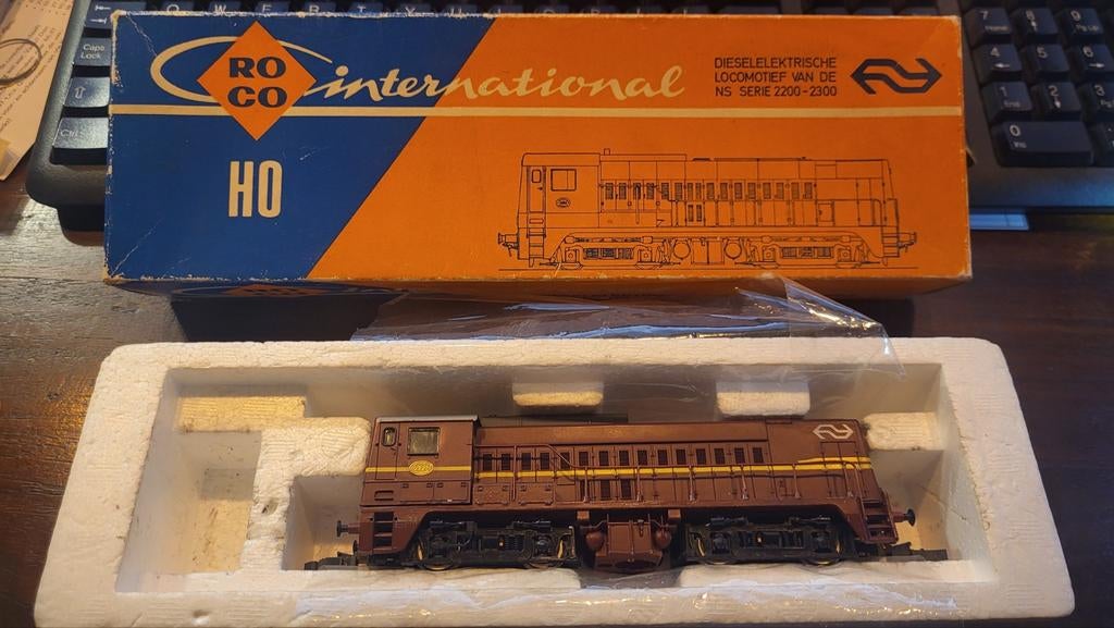 ROCO 4155 - NS, Hobby en Vrije tijd, Modeltreinen | H0, Ophalen of Verzenden, Roco, Gelijkstroom, Locomotief