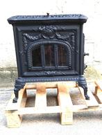 Prachtige Houtkachel (Zijlader) met Raampjes, Gebruikt, Houtkachel, Ophalen of Verzenden, Vrijstaand
