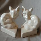 Stel Art Deco beelden "Vossen" (emaus louviere), Ophalen of Verzenden