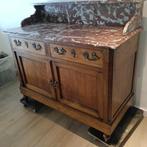 Baby commode antiek marmer blad kinderkamer, Ophalen of Verzenden, Ledikant