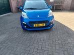 Peugeot 107 1.0 12V 5DR 2013 Blauw, Auto's, Voorwielaandrijving, Zwart, Origineel Nederlands, Handgeschakeld