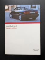 Brochure AUDI Cabriolet sunset edition + prijslijst 1993 (D), Boeken, Ophalen of Verzenden, Zo goed als nieuw, Audi