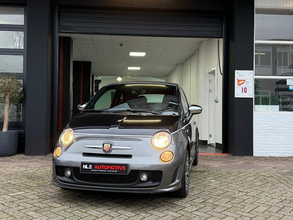 Fiat 500 1.4 T-Jet Abarth Elaborabile, Auto's, Voorwielaandrijving, 135 pk, 4 cilinders, Leder