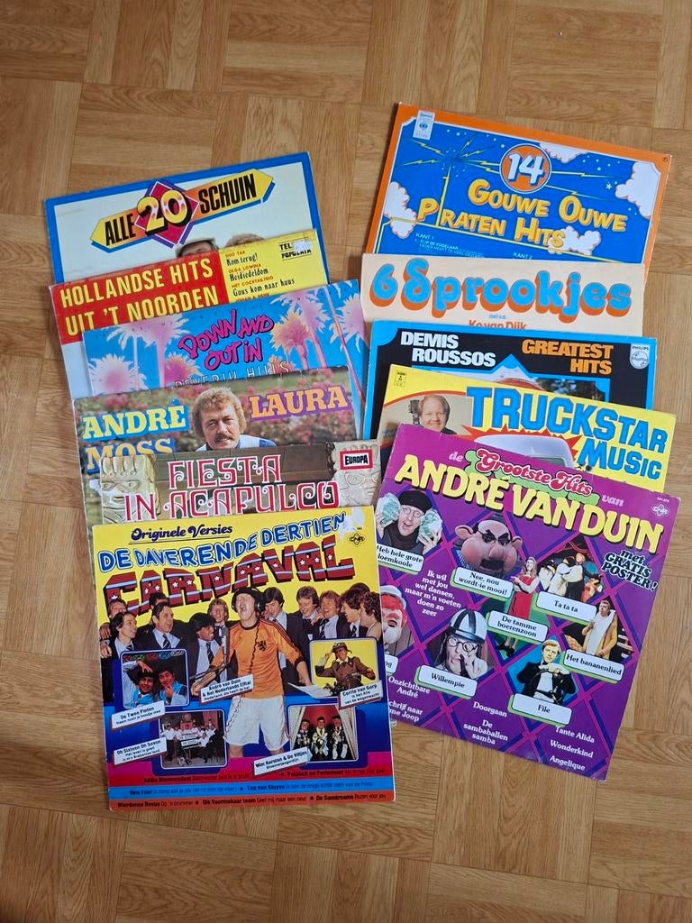 Elpees, Ophalen, Gebruikt