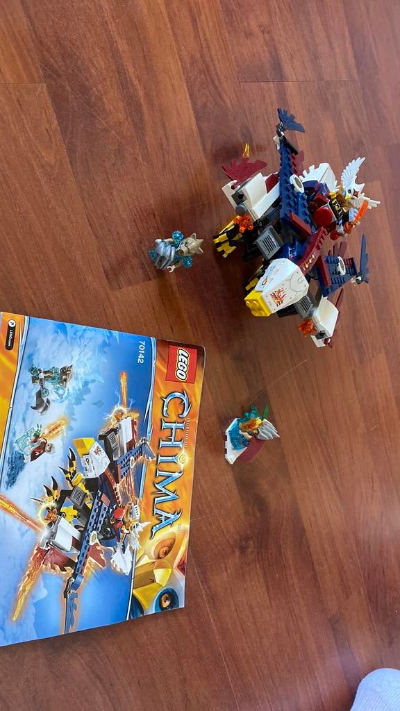Lego chima 70142, Ophalen, Gebruikt, Lego, Inclusief instructies