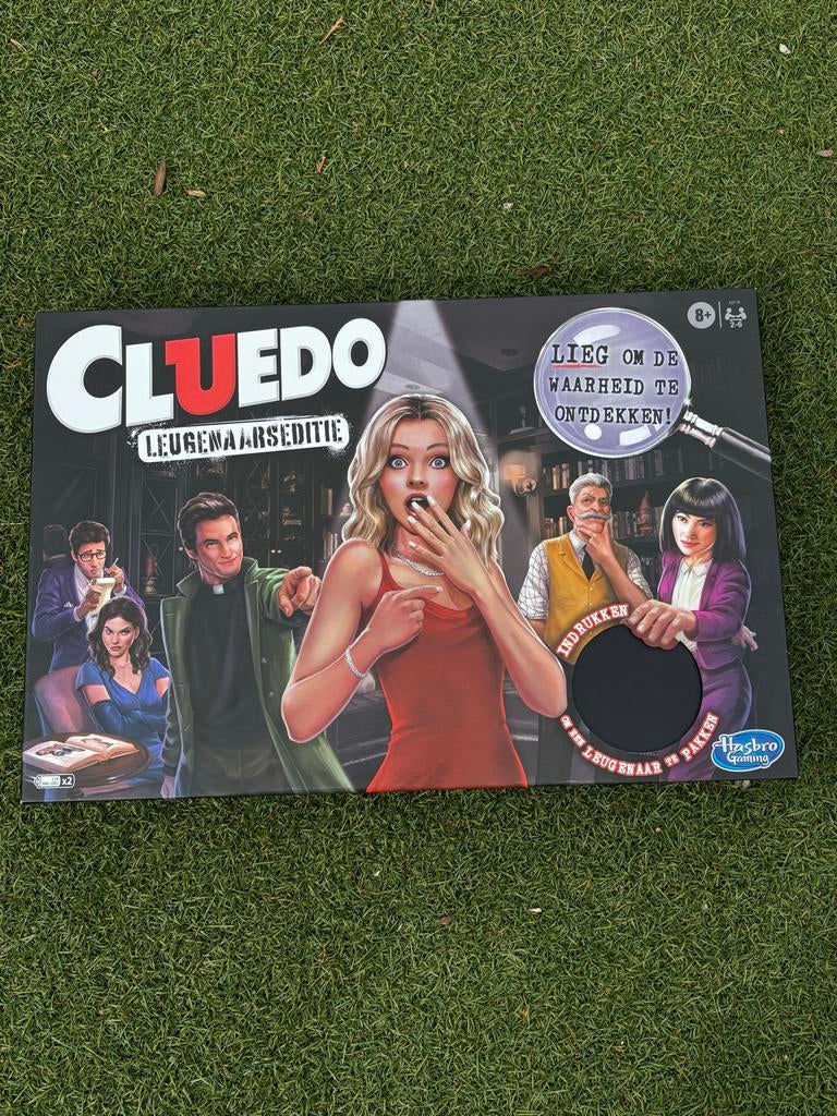 Cluedo Leugenaarseditie - Detectivespel, Een of twee spelers, Ophalen, Zo goed als nieuw