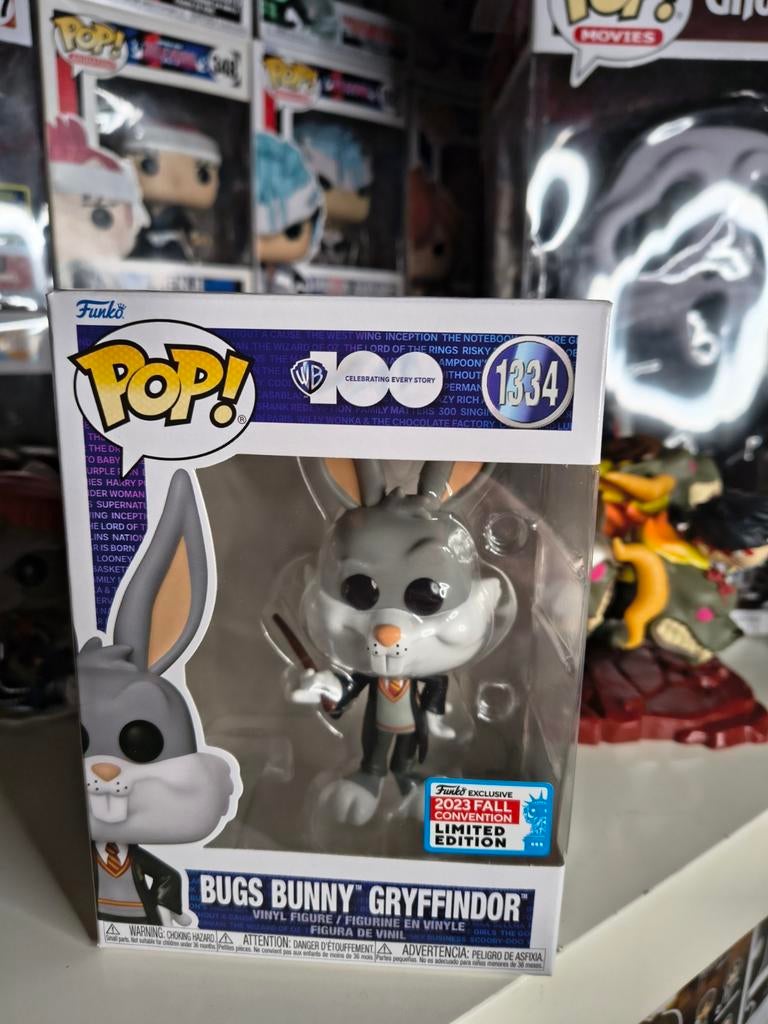 Funko Pop! Bugs Bunny Gryffindor - Fall Convention 2023, Ophalen of Verzenden, Nieuw
