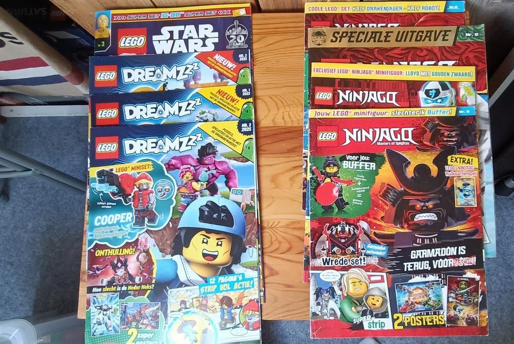 Lego magazine diverse uitgaven, Ophalen of Verzenden