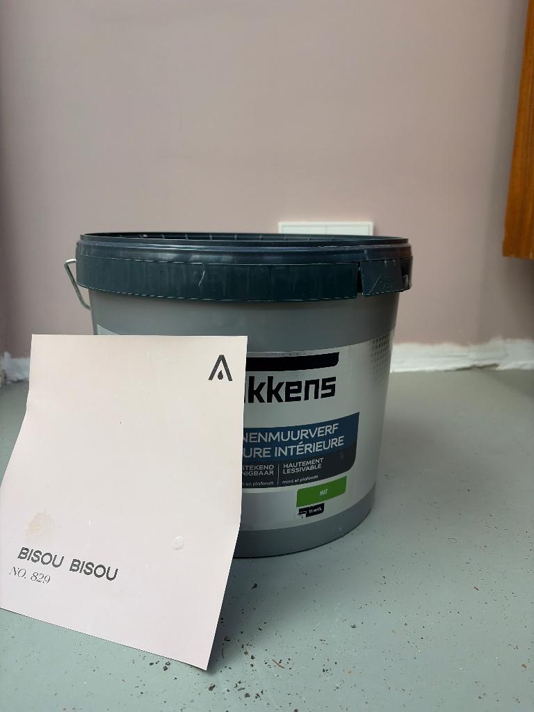 Bisou bisou lab kleur verf van sikkens, 10 tot 15 liter, Ophalen, Nieuw, Verf