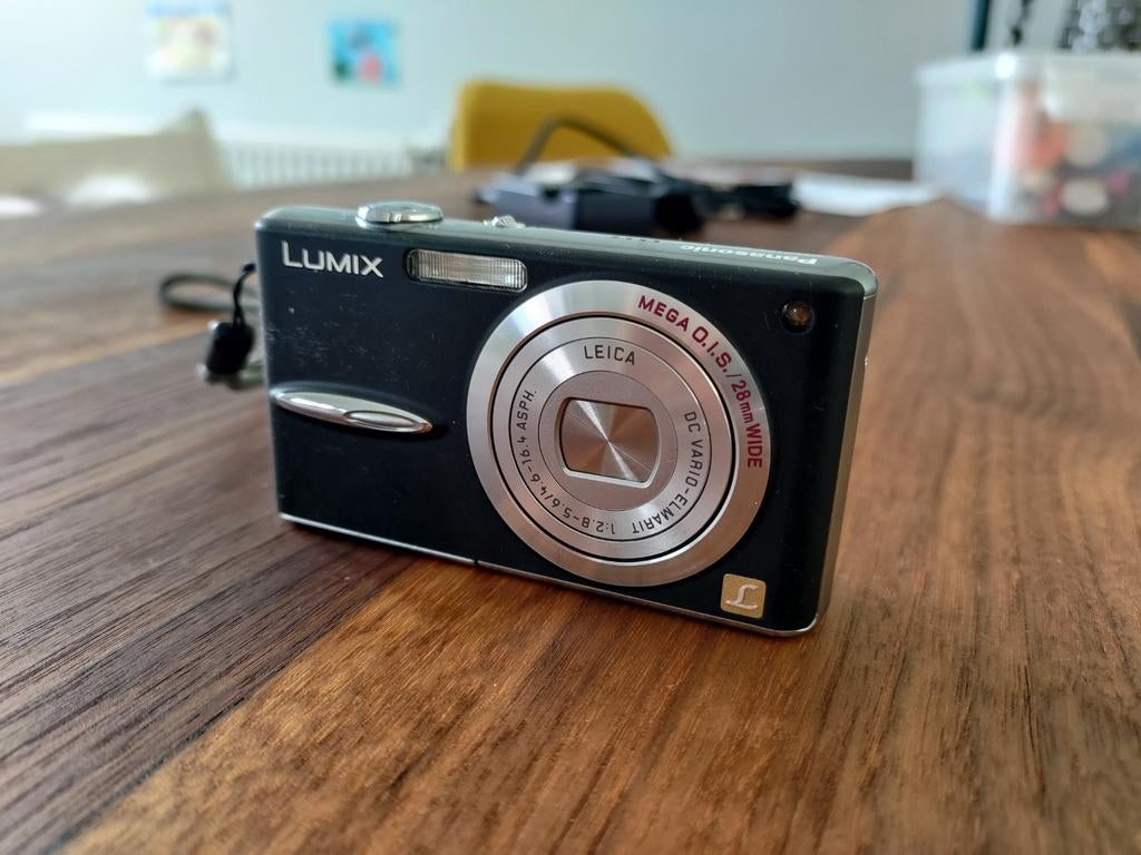 Panasonic Lumix DMC-fx30 compact camera, defect, Audio, Tv en Foto, Fotocamera's Digitaal, Compact, Ophalen of Verzenden, Niet werkend