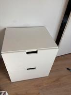 IKEA Ladenkastje  STUVA - Wit, 2 lades, Huis en Inrichting, Kasten | Ladekasten, Ophalen, Overige materialen, Minder dan 50 cm