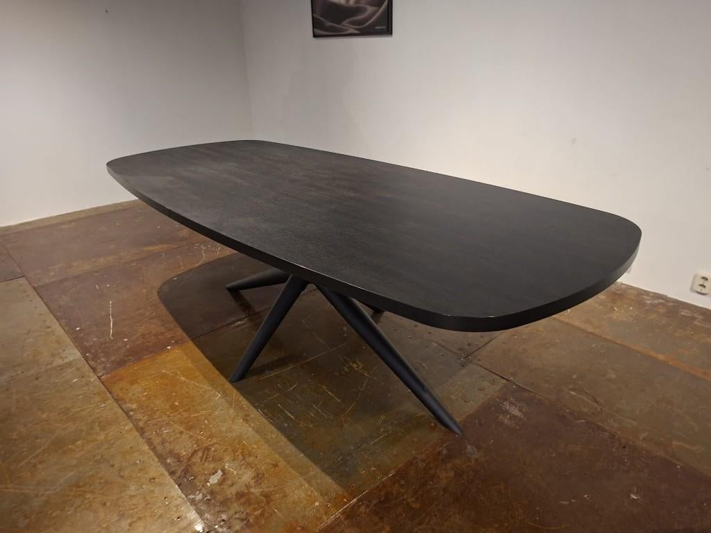 Status eettafel 250X110 Lamulux Ols Piano nu €549,-, Ophalen, Overige materialen, 100 tot 150 cm, Rechthoekig