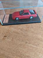 MODELAUTO 1-43 TOYOTA SUPRA MA70 ROOD, Ophalen of Verzenden, Zo goed als nieuw, Auto, Overige merken