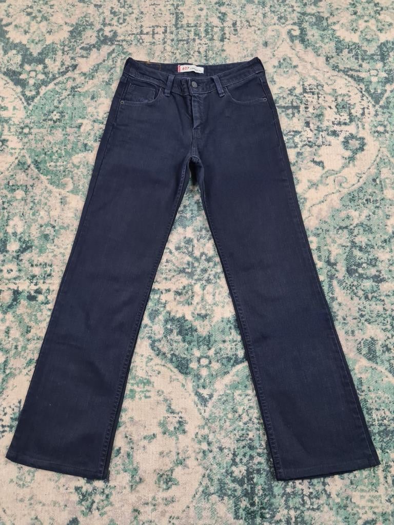 Levi’s 627 straight fit W26 L32 WMN Tulsi2632 Low-rise, Blauw, Ophalen of Verzenden, Zo goed als nieuw, W27 (confectie 34) of kleiner