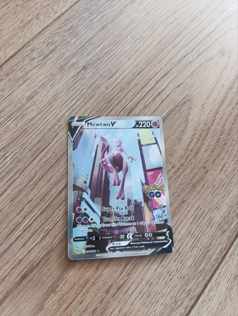 Mewtwo v pokemon go, Ophalen of Verzenden