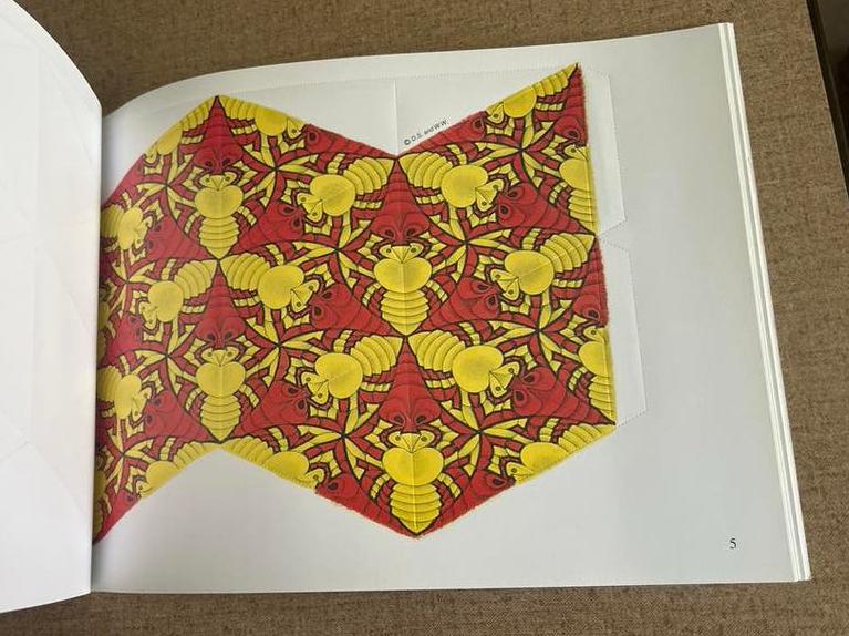 M.C. Escher Kaleidocycles - Kunstboek met uitsneden, Ophalen of Verzenden, Zo goed als nieuw, Overige onderwerpen