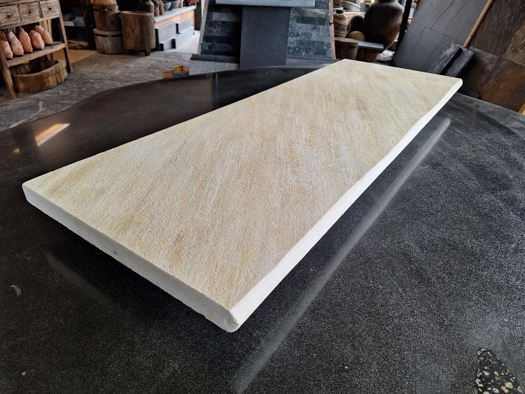 zwembadrand Brasil Yellow Kwartsiet 100x35x3 cm, Tuin en Terras, Zwembad-toebehoren, Ophalen of Verzenden, Nieuw