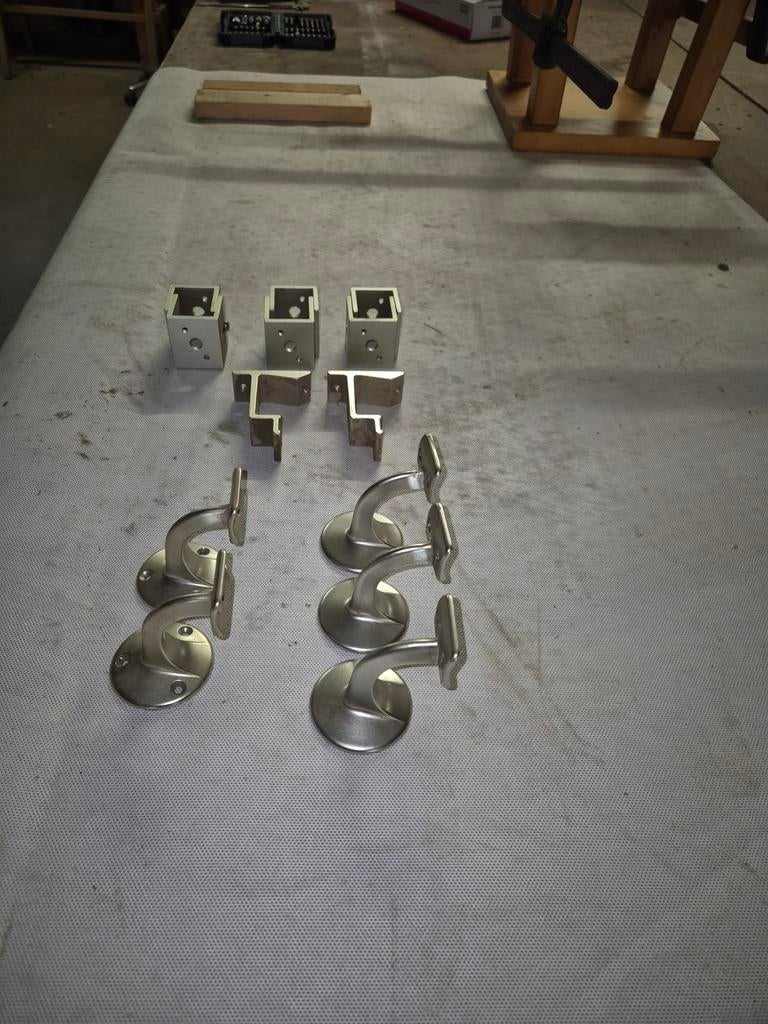 Trapleuninghouders en vierkante beugels, Ophalen of Verzenden