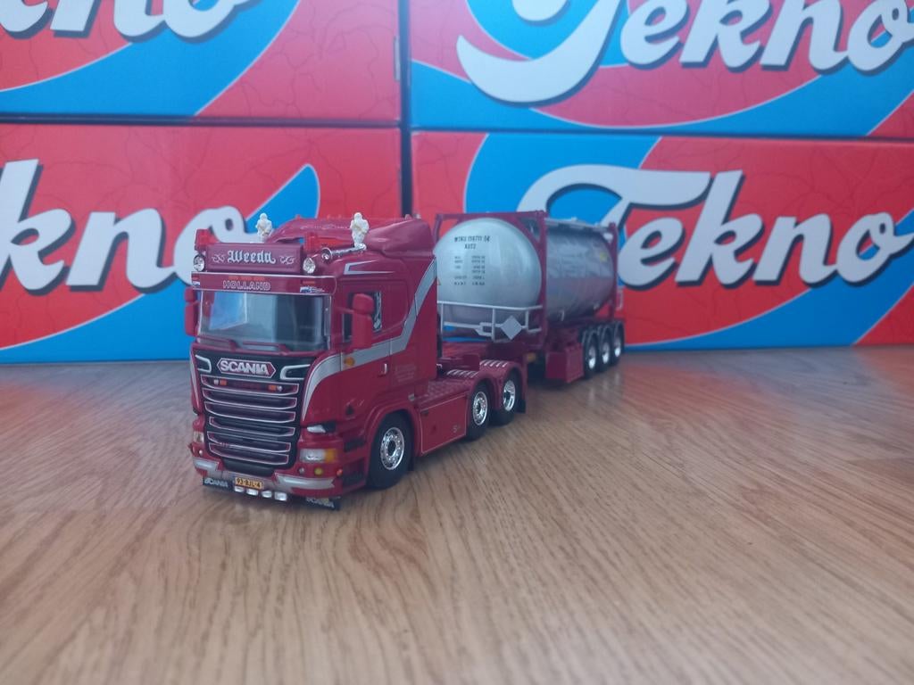 Tekno Weeda Blacklist, Hobby en Vrije tijd, Modelauto's | 1:50, Ophalen of Verzenden, Nieuw, Bus of Vrachtwagen, Tekno