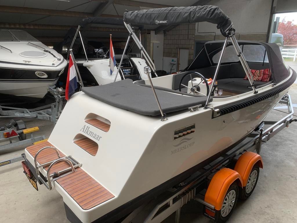 Meersloep 600 / 20 pk 4t en boegschroef ‼️, Watersport en Boten, 10 tot 30 pk, Ophalen of Verzenden, Zo goed als nieuw, 3 tot 6 meter