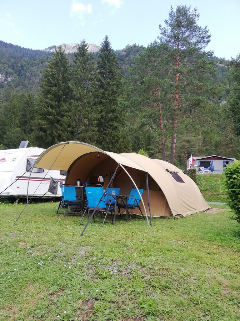 De wit cabanon caiman tent 6 persoons, Ophalen