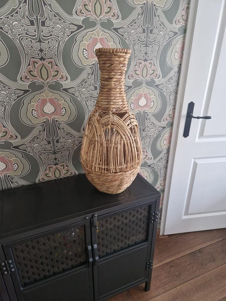 Rotan vaas, Huis en Inrichting, Ophalen, Overige materialen, Overige kleuren, Nieuw