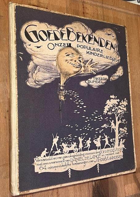 J. de Heer/A. Vlaanderen. GOEDE BEKENDEN. Kinderliedjes 1920, Gelezen, Artiest, Ophalen of Verzenden, Andre Vlaanderen