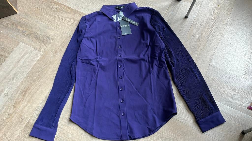 Dames blouse maat L Mi Piace, Kleding | Dames, Blouses en Tunieken, Ophalen of Verzenden, Nieuw, Maat 42/44 (L), Paars