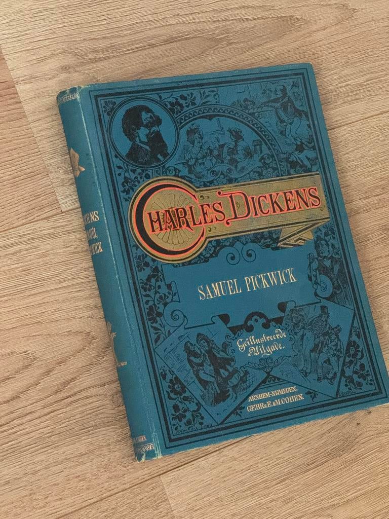 Antiek boek: Charles Dickens - Samuel Pickwick (Geïllustreer, Ophalen of Verzenden